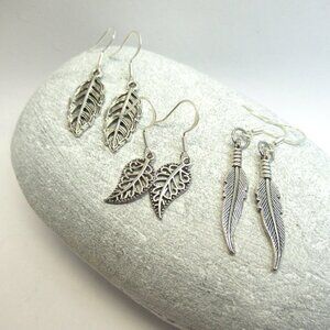 Leaf earrings